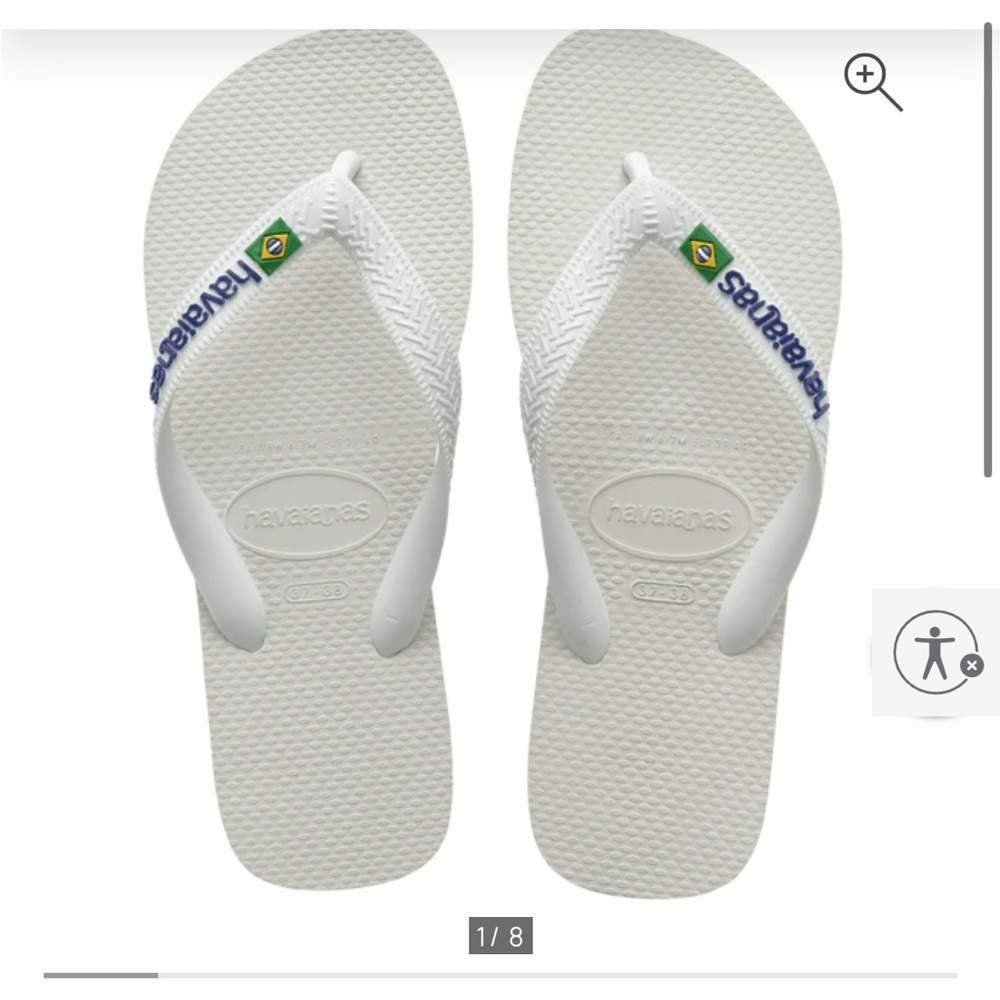 Kids Brazil Havianas- US Size 9
